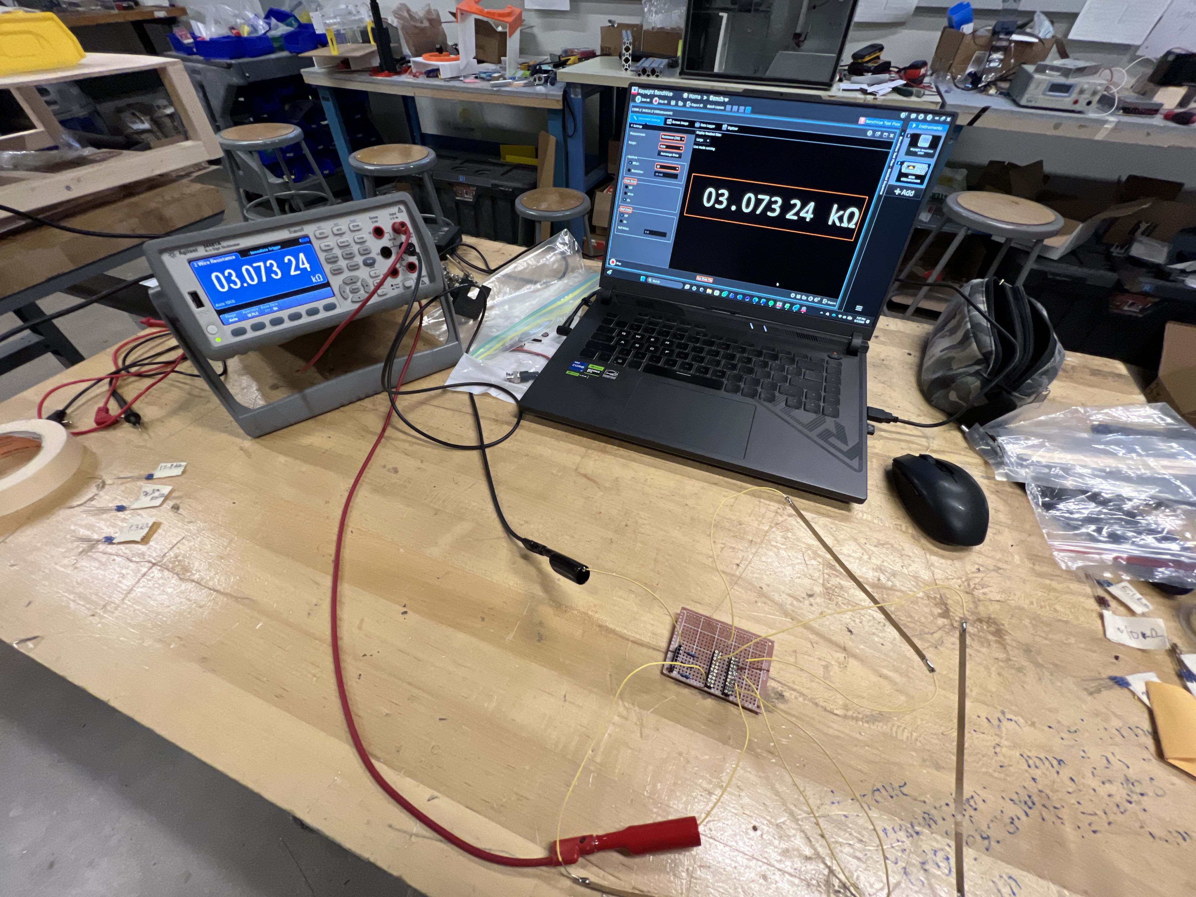 GD test setup